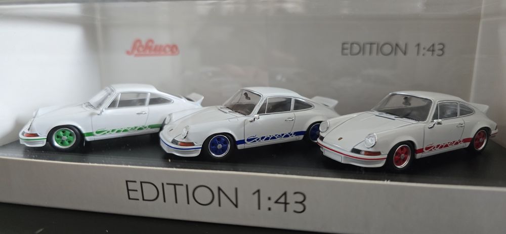 Machete Porsche 911 Carrera 2.7 RS (1973) – Schuco Edition 1:43 – Set