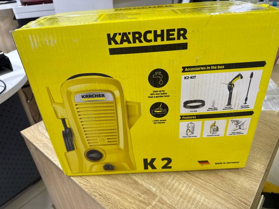 karcher k2 каробкаси йок идеал 2-3 марта ишлатим факат