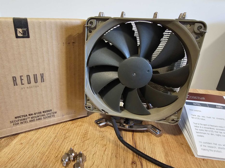 Охладител за процесори Noctua NH-U12S redux (За Intel socket 115X, 1200, 1851, 1700, 2011) | CPU Cooler