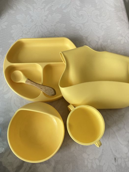 Детская посуда силиконовая