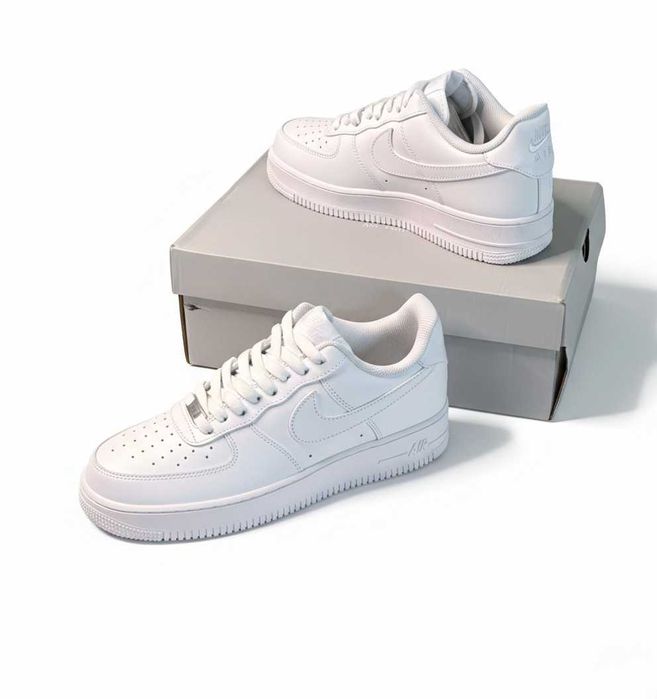 Adidasi Nike Air Force 1 Triple White - Air Force White