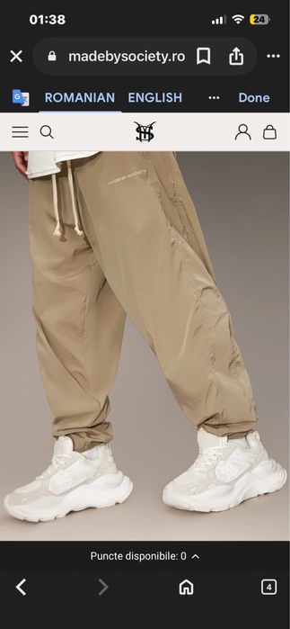 pantaloni made by society