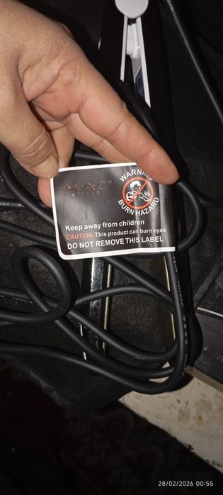 MAC utyug soch uchun dazmol