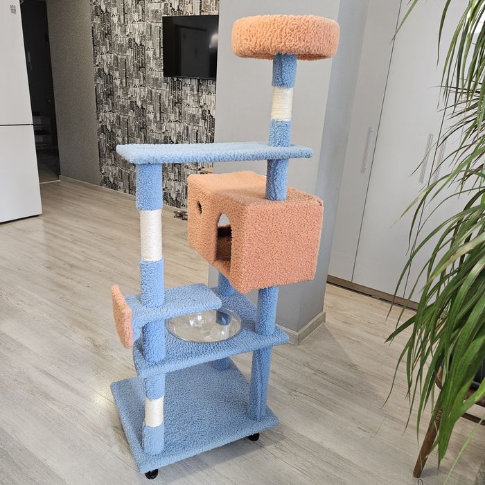 Домик для кошек когтеточка