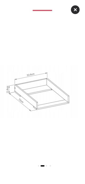 Маса за повиване ИКЕА