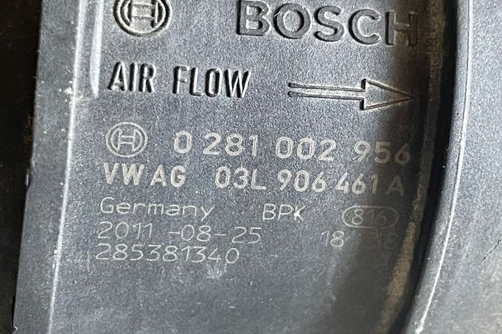Debitmetru 0281002956 Volkswagen VW Golf a 6-a generatie seria
