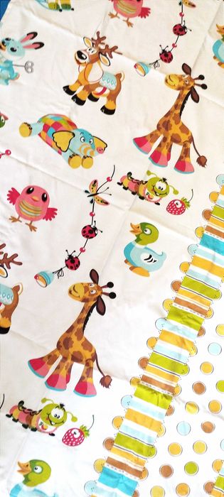 Детски/бебешки спален комплект OYUN BAHCESI 100% Памук, Ранфорс