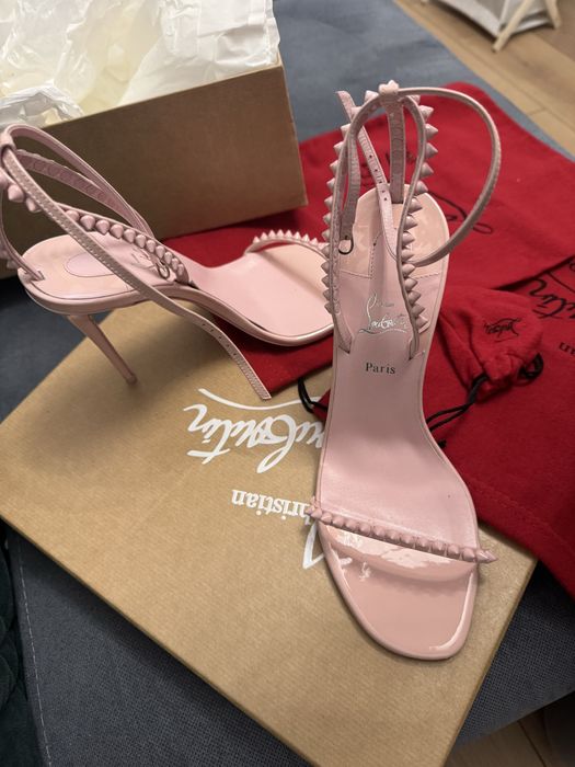 Sandale Christian Louboutin Pink So Me 100 Heeled
