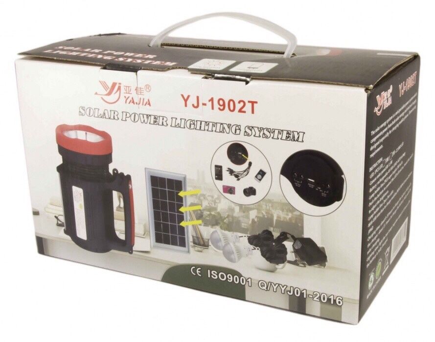 Солнечная система-фонарь Yajia-Luxury YJ-1902 T!