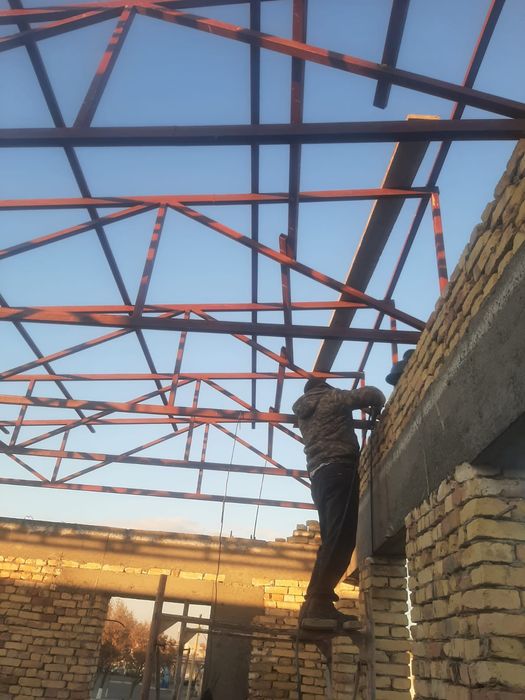 Кириша навес сварка хизмати