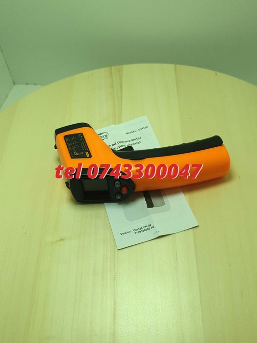 Termometru Industrial Optim 380 Interval -50 +380 Grade C Cu Afisaj Luminat