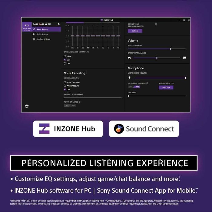 Геймърски слушалки тапи Sony INZONE Buds за PS5 и PC - 48 часа батерия