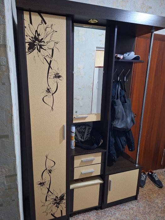 шкаф в прихожую с зеркалом