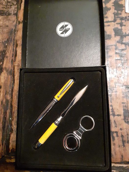 нож за писма, химикалка и ключодържател Сапи Италия Sapi Italy