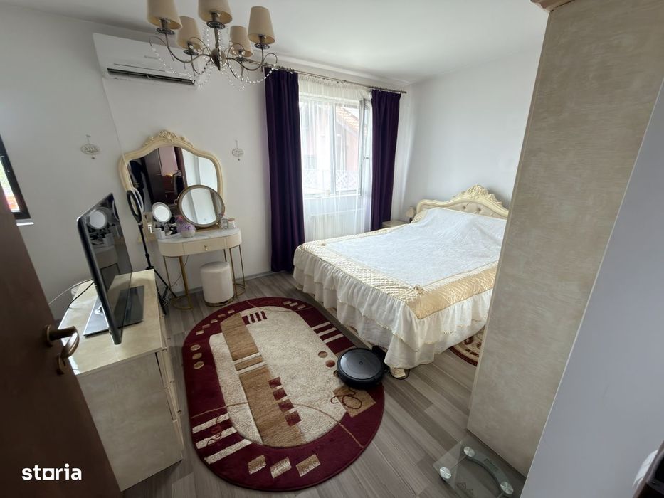 Casă tip capăt înșiruit – P+1+M, 4 camere – semi-mobilată și utilată