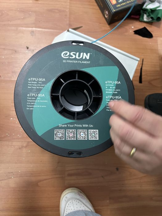 Filamente imprimantă 3D TPU + PETG – Lot complet – Mai multe culori – Preț pentru tot pachetul