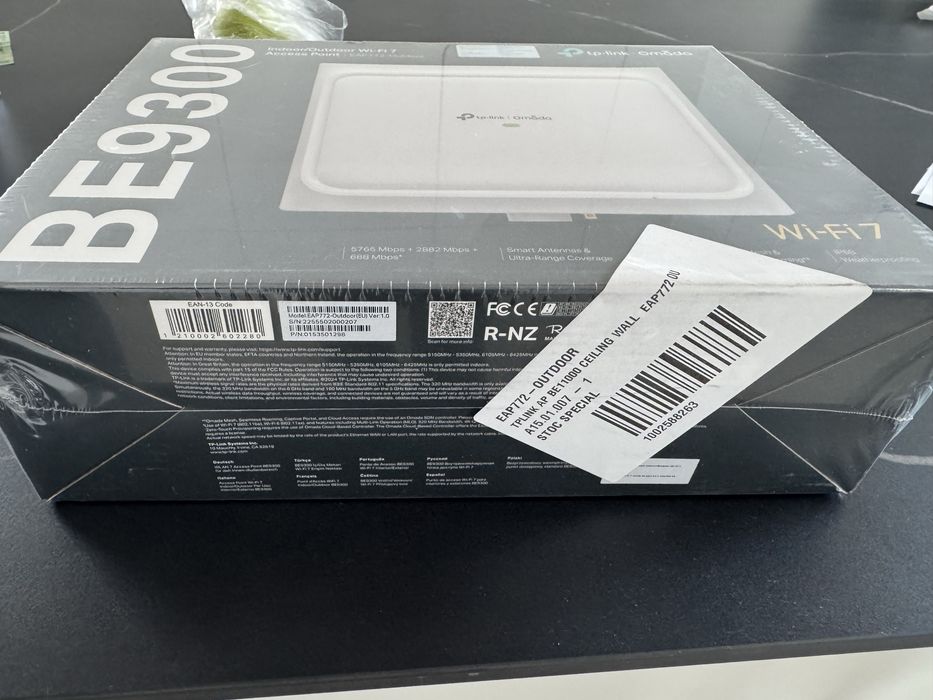 TP-Link Omada EAP772-Outdoor | Wi-Fi 7 BE9300 | Tri-Band | SIGILAT