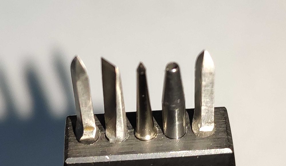 Пробойники для кожи. Разборные