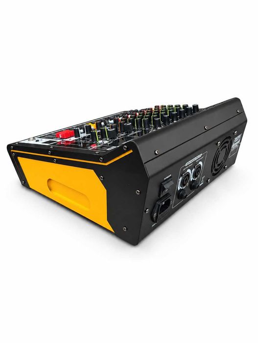 Mixer audio 2 x 450W 6 canale KTN6 Stereo canal 16 Efecte DSP cu amplificator Bluetooth USB Egalizator