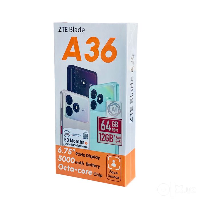ZTE Blade A36 - новый, запечатанный