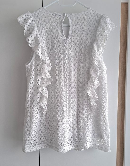 Бяла блуза за бременни Only Maternity