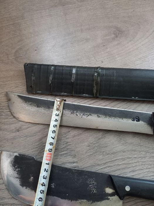 голямо мачете с кания и сатър