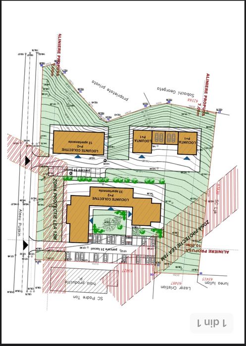 Vând proiect imobiliar sau schimb cu apartamente