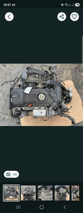 Motor complet  1.4 tsi cod motor CAX Volkswagen Audi seat skoda