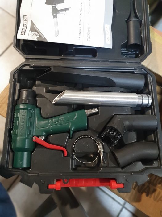 Parkside 2 в 1 въздушен пистолет и прахосмукачка Air PDSB 10 A1