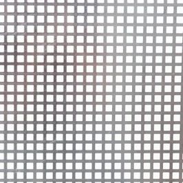 Tabla de inox aluminiu si otel perforata