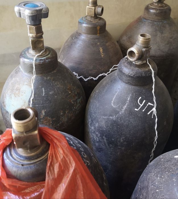 Аргон , кислород , пропан , углекислый газ