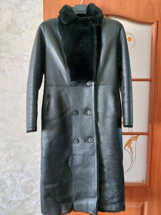 двусторонняя дубленка