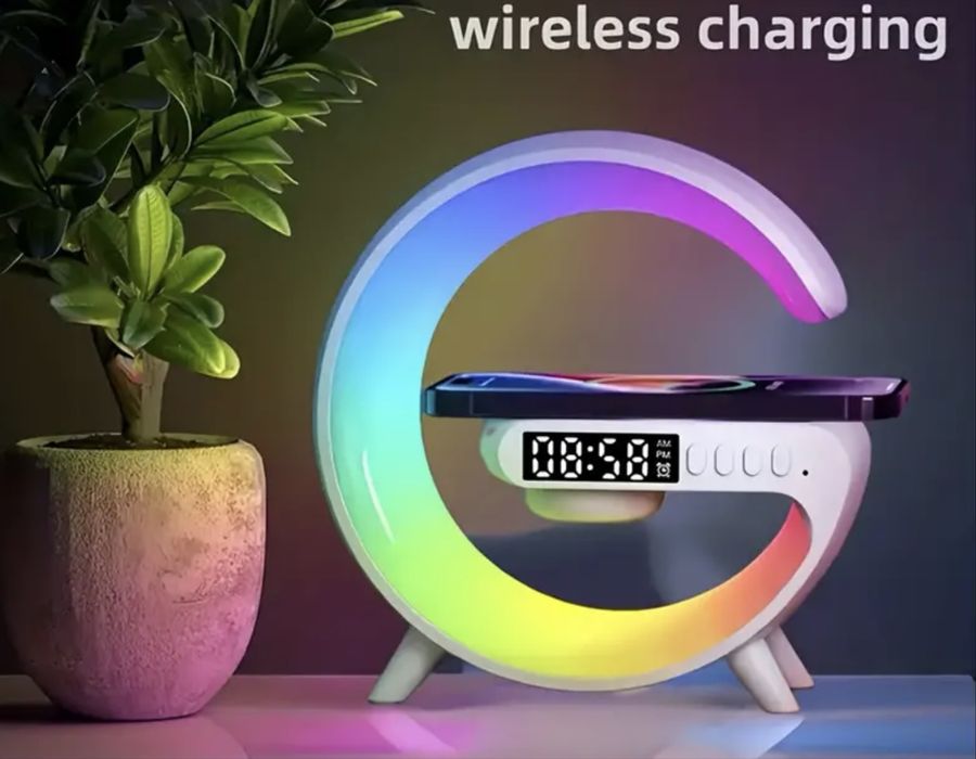 Безжично зарядно / часовник