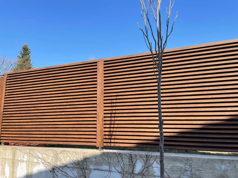 Метална ограда пано щора Пирамида -ОградкБГ