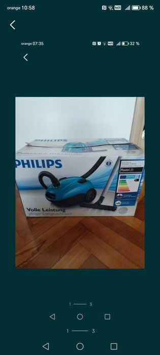 Aspirator Philips în stare foarte bună.