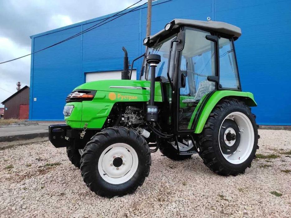 Дизельный мини-трактор Минитрактор Рустрак с кабиной Колесный