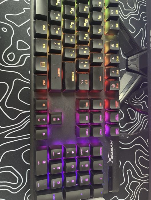 Клавиатура HyperX Alloy Origins red свитч