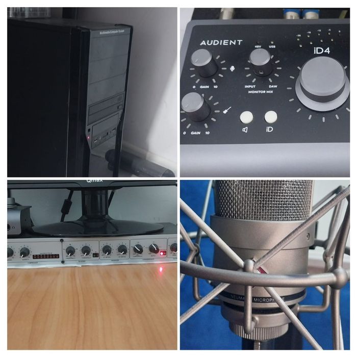 оборудование для студии звукозаписи