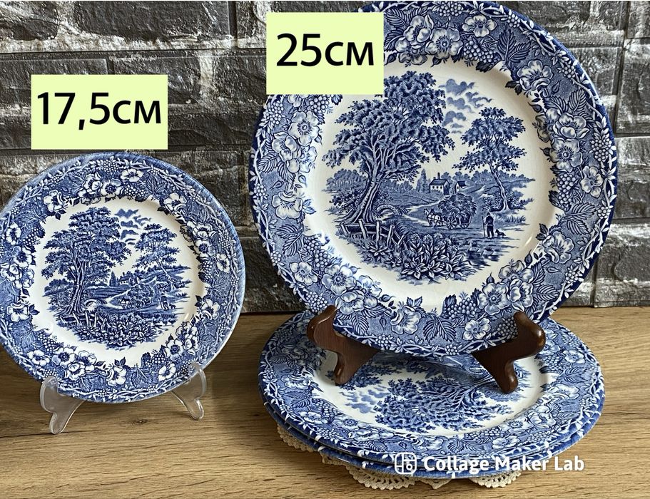 Английски порцеланови чинии