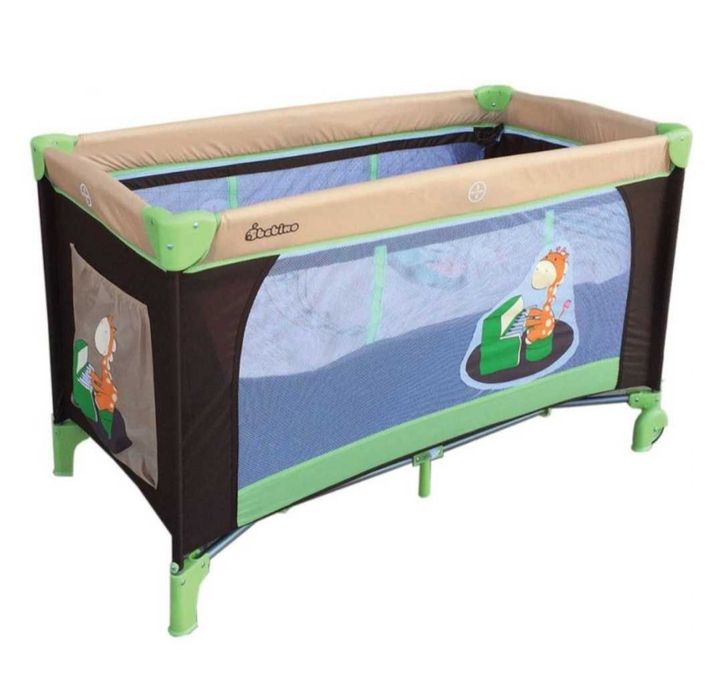 Бебешка кошара на две нва с матрак Pierre Cardin