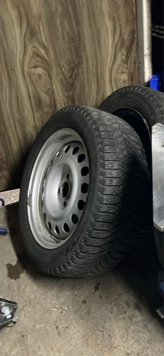 Шины зимние с штампом диском r16