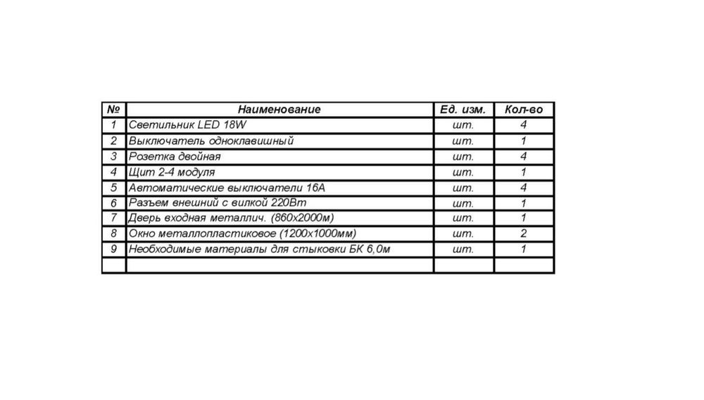 Модульное здание из двух блоков