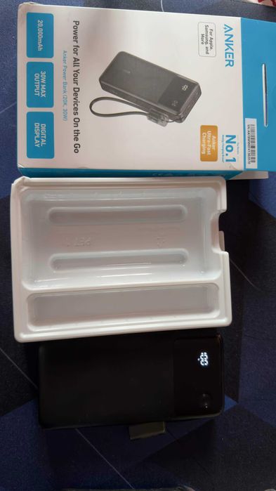 Anker PowerCore 20000 mAh външна батерия, 30W