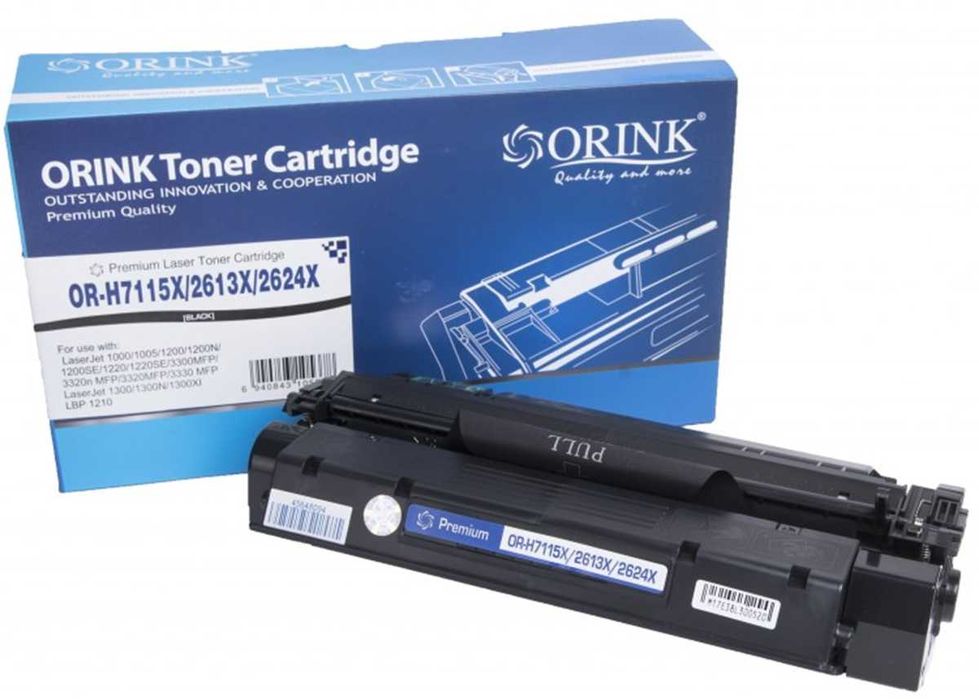 Чисто нова тонер касета за HP/CANON- касети LH7115X/2613X/2624X