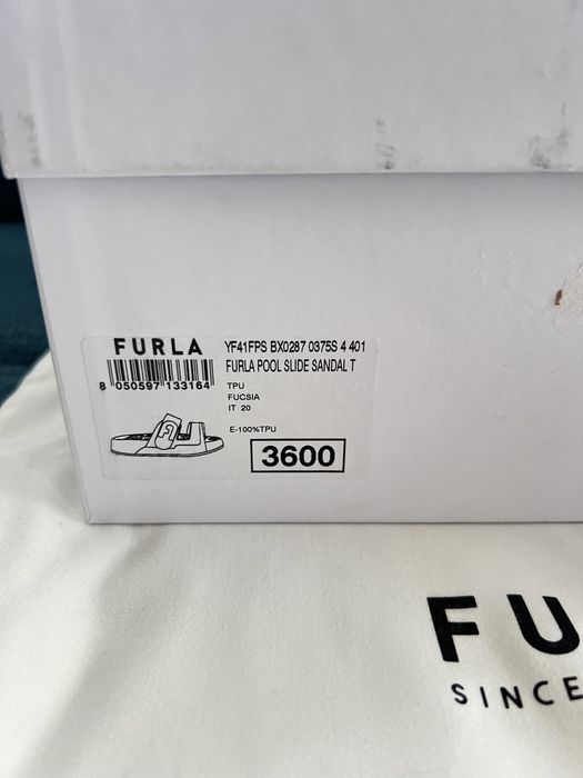 Furla Pool Slide Sandal T FUCSIA! 100%ориг.Кутия,етикети.36,39,40ти р.