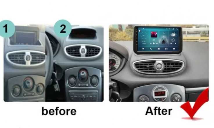 9-инчова мултимедия за Renault Clio 3 (2005–2014) + подарък камера