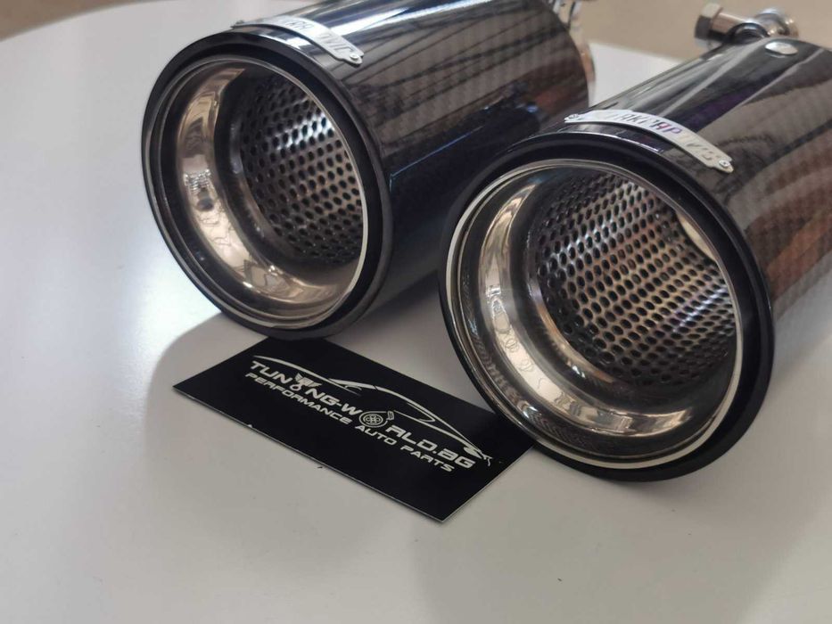 Спортни Карбонови накрайници за ауспух генерация гърне Akrapovic