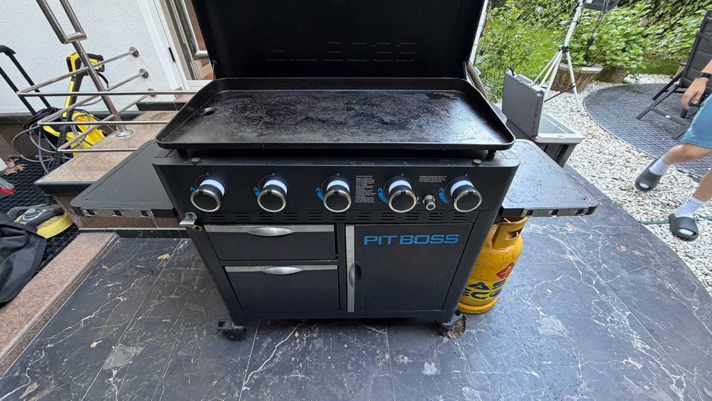 Plita PIT BOSS 5 arzatoare varf de gama si accesorii