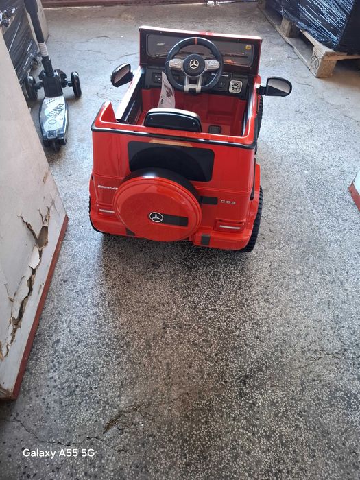 Мерцедес G63 акумулаторна детска кола