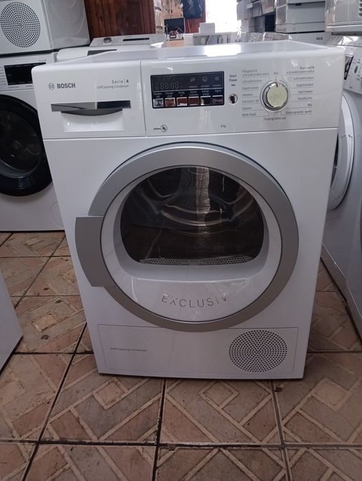 Сушилня с термопомпа Бош Bosch Serie 4 A++ 8кг 2 години гаранция!